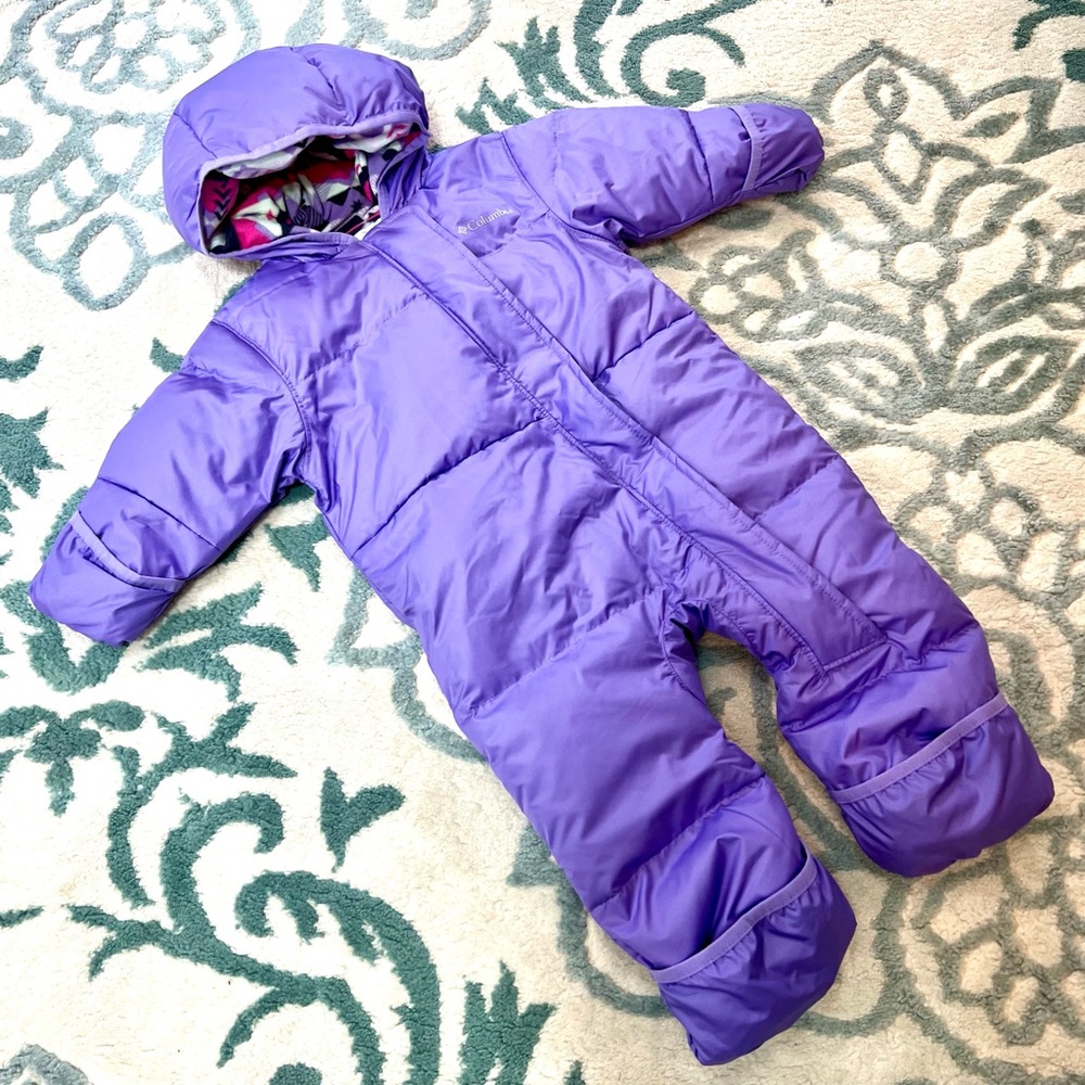 Columbia baby snowsuit bunting